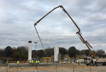 Concrete Pad Installation